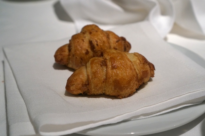 Croissants to go with the cappuccino