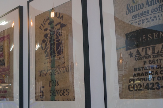 Hopper Espresso Perth - Coffee Sack Wall Decorations