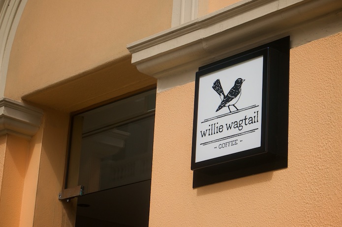 Willie Wagtail Perth - Exterior Sign