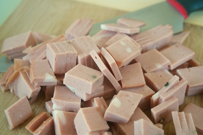 Chopped mortadella